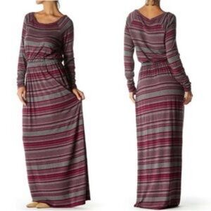 Maeve Anthropologie long sleeved maxi dress WITH POCKETS